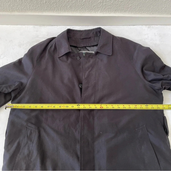 Lauren Ralph Lauren Mens Rain Coat W/ Wool Blend Zip Out Liner (No Belt) 44R - Picture 4 of 12
